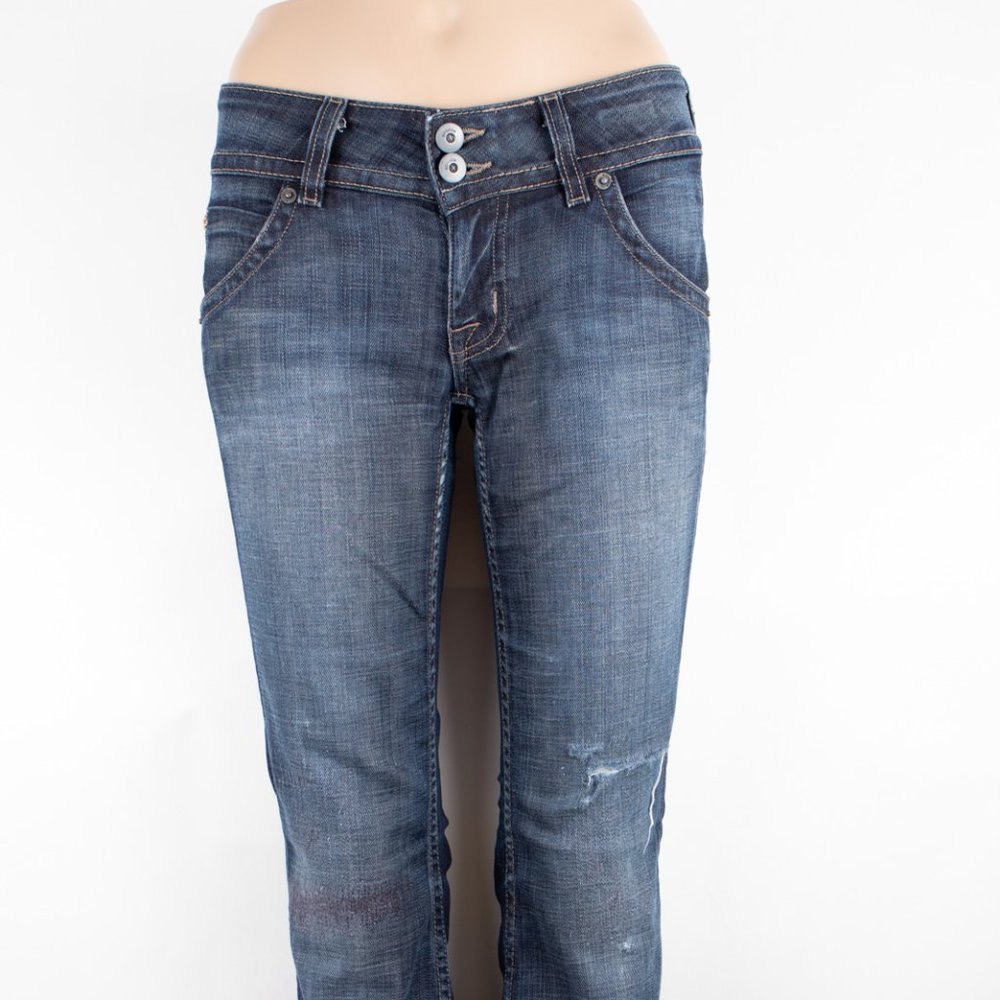 Hudson Jeans Signature Bootcut 25 (26 X 28) Women's Denim Jeans Dark Wash USA